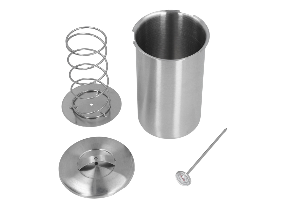 Prensa Para Carne De Acero Inoxidable 304 Con Termómetro, Para Hacer Jamón Casero, Utensilio De Cocina.