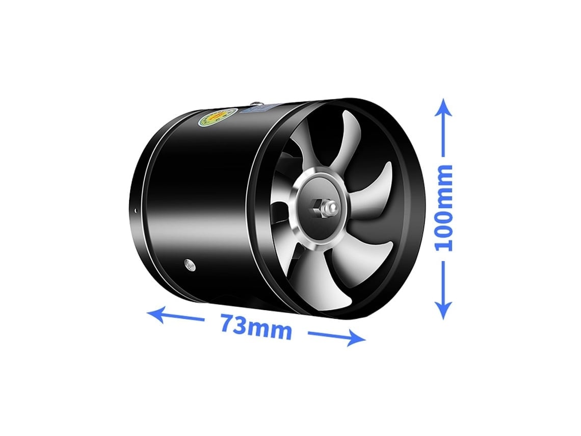 Ventilador tubular presurizado circular en serie* ZYBLSSBB