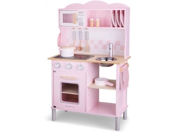 Cocina de Juguete NEW CLASSIC TOYS Cocina eléctrica Rosa (Edad Minima: 3 años)