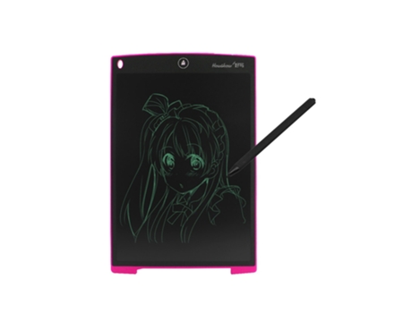 HowShow H12 12 pulgadas LCD Digital escritura dibujo tableta almohadillas de escritura tablero gráfico electrónico portátil rosa