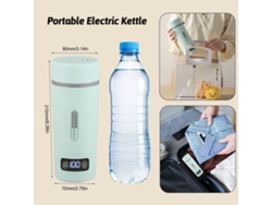 Hervidor Eléctrico Portátil De 350 Ml, A Prueba De Fugas, Con 4 Ajustes De Temperatura Preestablecidos, Ideal Para Viajes Y Trabajo.