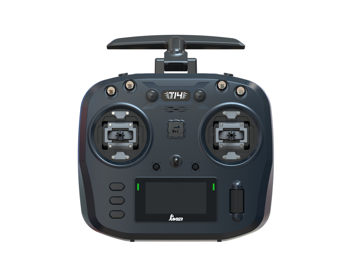 Gimbal Hall Cnc Elrs 2.4g jumper T14 2.4ghz/915mhz 1w Elrs Vs-m Pantalla Oled 2.42" Radio Edgetx Dron Fpv Rc Racer