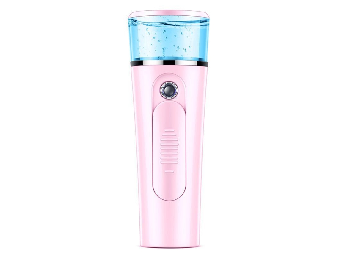 Linjou Nano Mist Spray Facial Iónico Portátil Hidratante Diario (rosa)