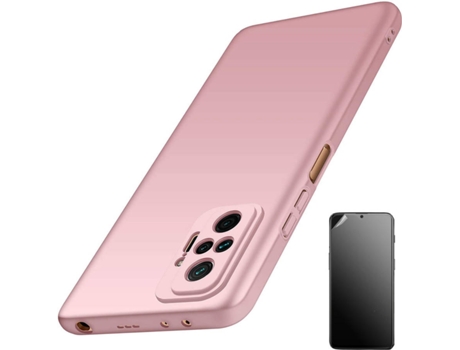 Funda + Protector de Pantalla Xiaomi 11T Pro Turtleshell Rosa