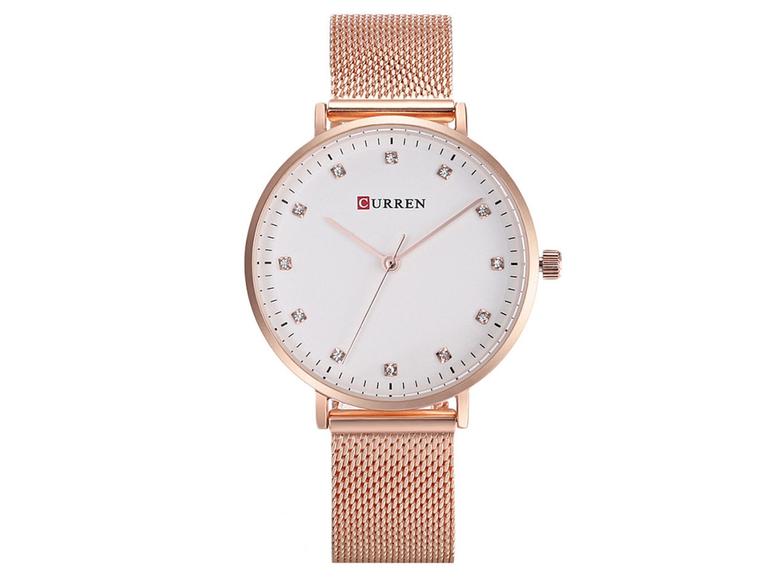 Reloj De Pulsera Analógico De Cuarzo De Aleación Negra Para Mujer Zhoulianfa