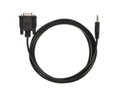 Cable Serie Rs232 Db9 Macho A Dc3.5mm Macho, Plug And Play, Pvc Resistente Al Desgaste, Portátil.