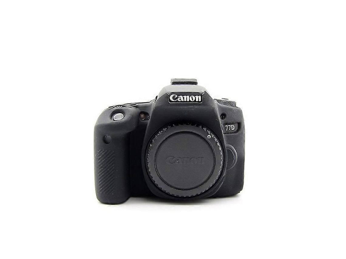 Funda protectora de silicona suave compatible con la cámara Canon Eos 77d Facpoet