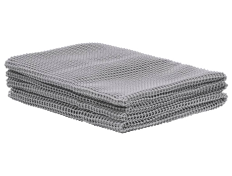 vidaXL Alfombra de tienda de campaña gris claro 300x600 cm