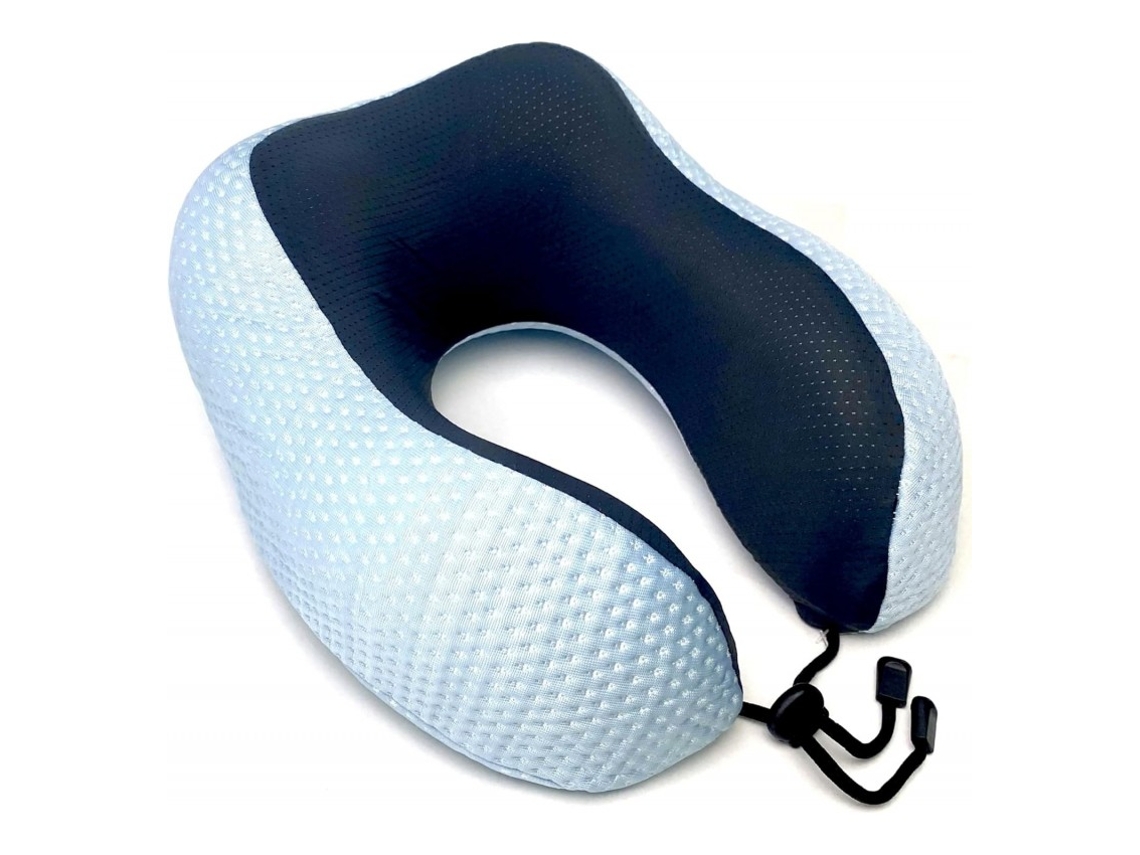 Almohada De Viaje Para Cuello Cervical Para Oficina Avión Tren Coche Viajando Cojin Viscoelastica De Espuma Memoria COSHANO