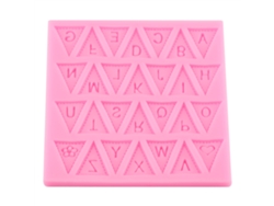 Molde De Silicona Para Letras Nuevas Herramienta De Repostería Para Decorar Pasteles Chocolate Y Fondant