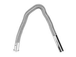Tubo De Desagüe Flexible En Forma De U Para Lavabo De Baño, Inodoro, Conexión Roscada G1-1/4in, Acero Inoxidable Duradero.