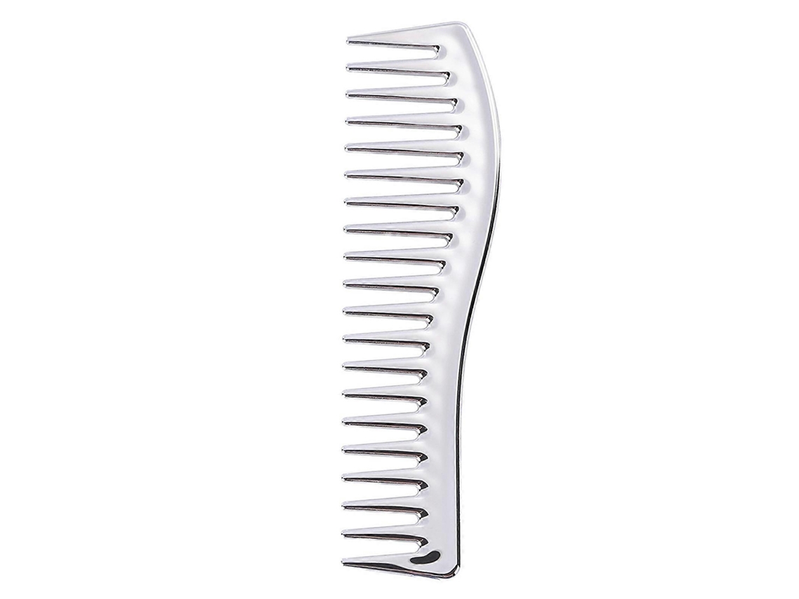 Peine metálico profesional para peinar cabello largo y corto, con acabado electrogalvanizado.