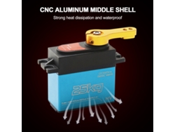 Servo Digital De Alta Torque 25kg Con Engranaje De Acero Inoxidable 180° Para Coche De Control Remoto 1/8 1/10 Con Brazo 25t
