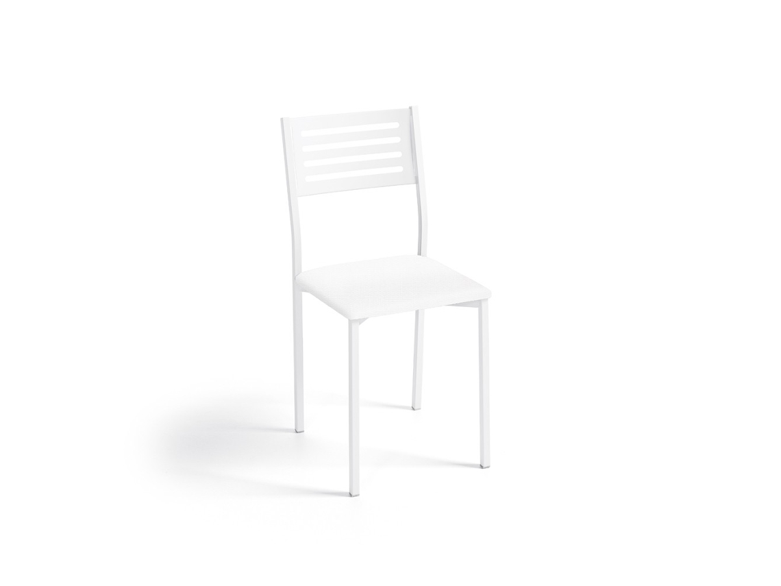 Cadeira de Cozinha Kati Branca 38x86x47cm Michigan Branco FANMUEBLES