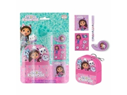 Juego de papelería de 5 piezas de la casa de muñecas de Gabby