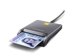 Lector plano de tarjetas inteligentes USB AXAGON Cre-Sm3T Leitor de Cartões