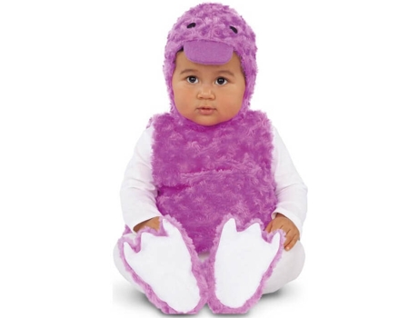Disfraz de Bebé DISFRAZZES Patito Lila (Talla: 6 a 12 meses)