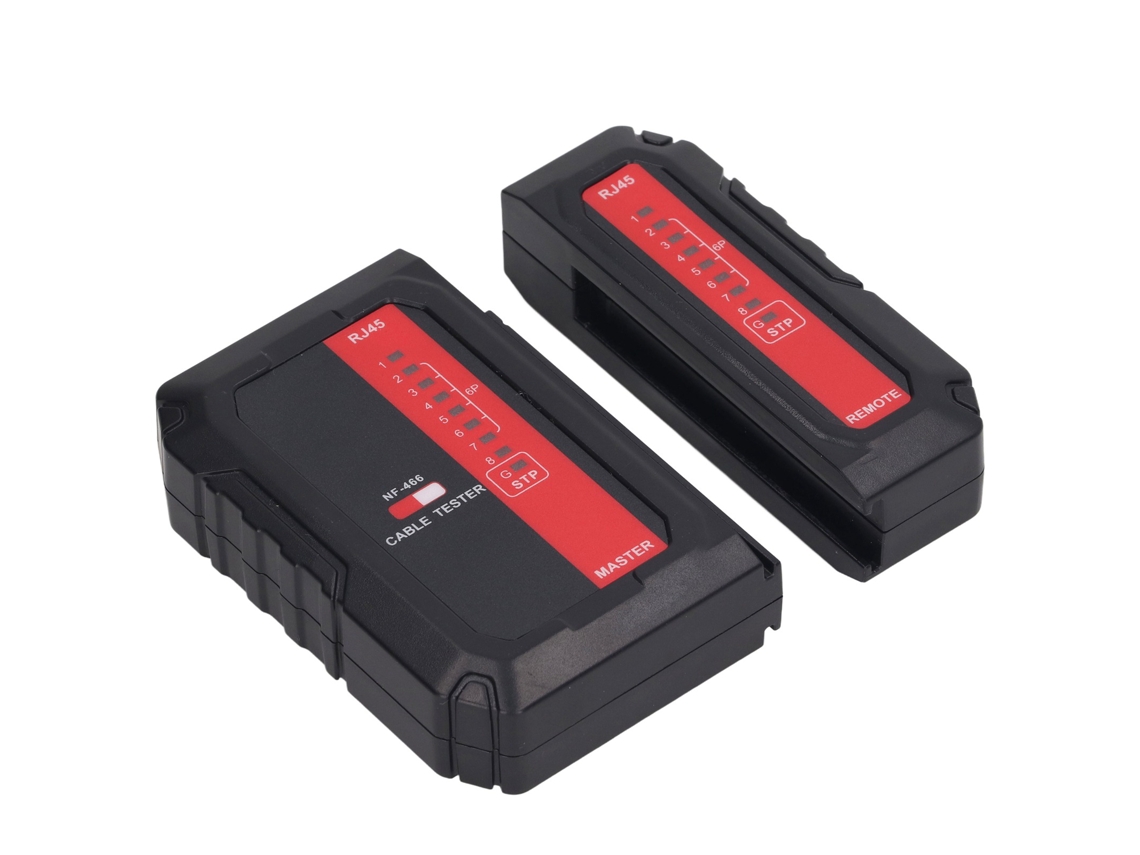 Comprobador Automático De Cables Ethernet Con Protección Poe Y Prueba De Cables Blindados.