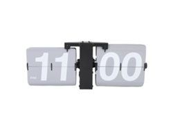 Reloj de pared de cuarzo resistente al agua y al vacío para cocina y baño, color blanco