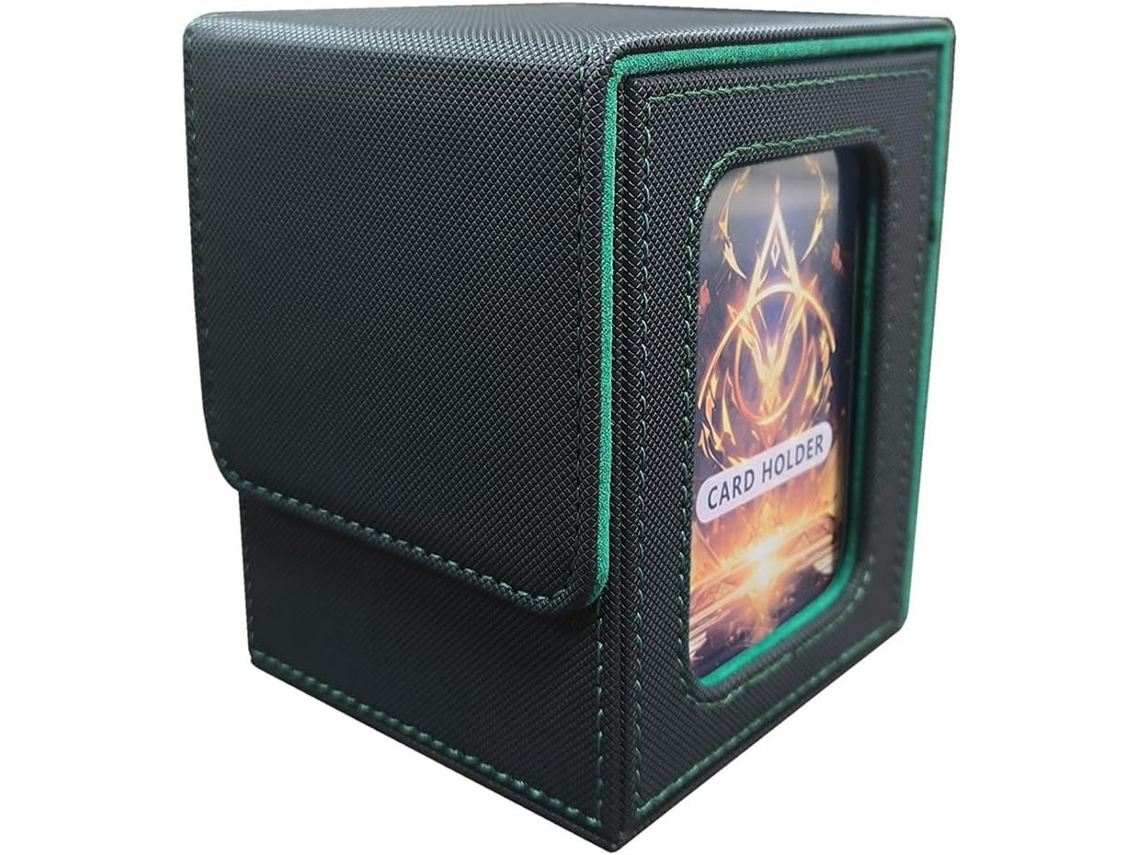 Caja Expositora Para Tarjetas, Apta Para 100 Fundas Dobles, Almacenamiento Portátil De Gran Capacidad.