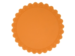 Rectangular Silicona Funda Para Calentar Cera Resistente Al Calor Alfombrilla Para Freidora De Aire Horno Tostador Cafetera Naranja