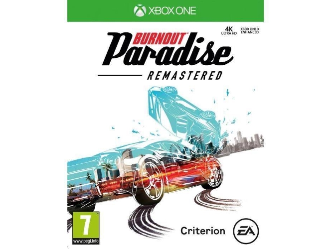 Juego Xbox One Burnout Paradise (Remastered Edition)