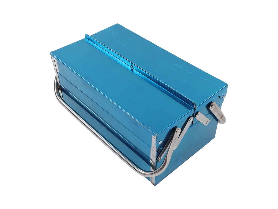 Caja de almacenamiento de herramientas de acero inoxidable (diseño plegable y voladizo)