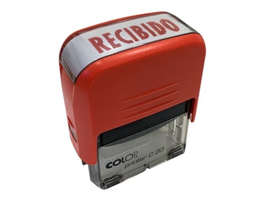 Libro Sello Automatico Printer C20 Palabra Recibido De Desconocido (español)