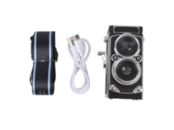Cámara Digital Mini Retro Portátil Twin Lens Reflex 1080p Full Hd 12mp Autofoco
