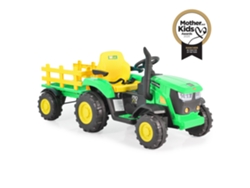 Tractor Green Rancher Moni Moni con remolque
