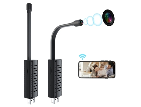 Mini Cámara Spy ENKERS 1080P HD Negro (9128607422313)