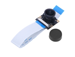Módulo De Cámara 5mp Con Lente De 222° Enfoque Manual Para Raspberry Pi 4 Generación 3b