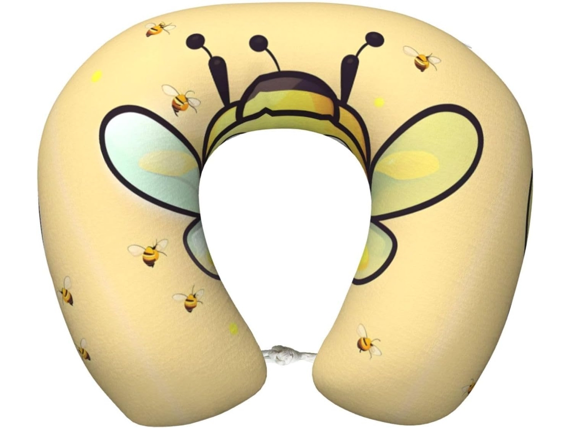 Almohada Viaje Espuma Viscoelástica Poliéster, Felpa Viscoelástica: Cómodo: Soporte. Ajustable