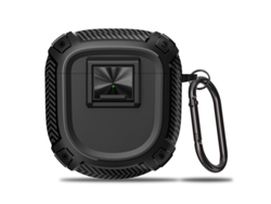 Compatible con la funda protectora Quietcomfort Earbuds II para auriculares Bluetooth Bose Shark 3 Ultra. Yunzii (negro)