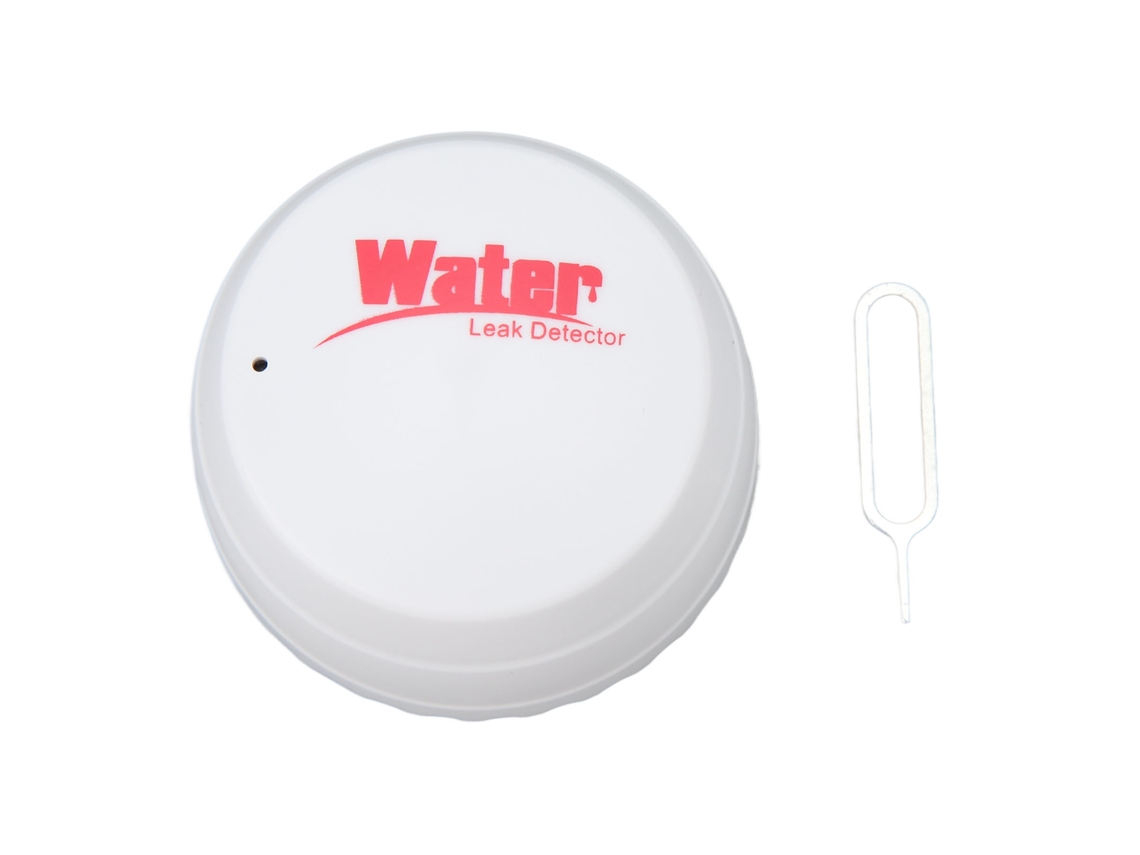 Detector de fugas y desbordamientos de agua inteligente, resistente al agua y con conexión wifi, con alarma y zumbador.
