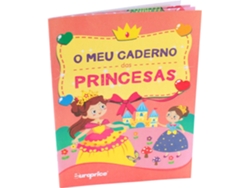 Libro O Meu Caderno das Princesas de Europrice (Portugués)