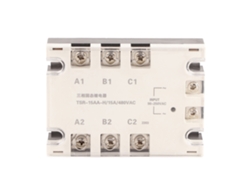 Relé De Estado Sólido Trifásico Ca-ca Tsr 15aa H 90-250 Vca Control 24-480 Vca Sin Ruido Alta Velocidad