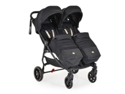 Cochecito gemelo moderno 2gether negro Cangaroo Cangaroo
