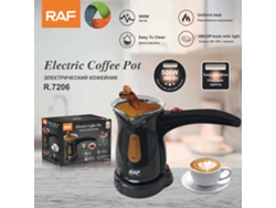 Hervidor eléctrico de plástico estándar europeo - Cafetera - Cafetera turca - 300 ml - Estilo tradicional de Oriente Medio