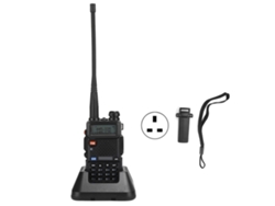 Transceptor De Radio Portátil De Doble Banda Bf Uv5r De 8 W Con Batería Integrada