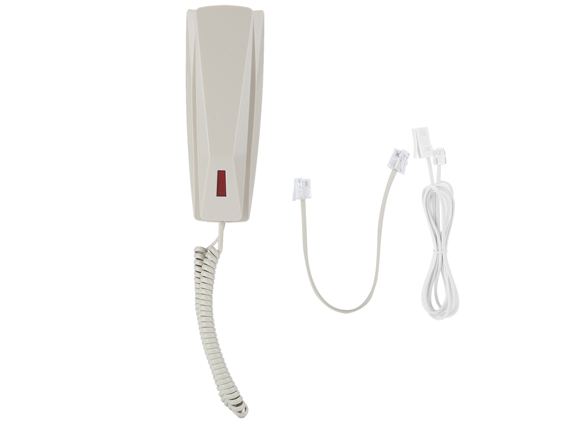 Teléfono de comunicación de oficina con montaje en pared