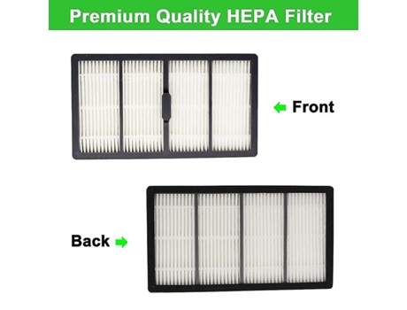 Accesorio Aspiradoras Compatibilidad Universal Filtro Hepa S9+ (9550) S9 (9150) Vacual (10 Filtros + 1 Bru