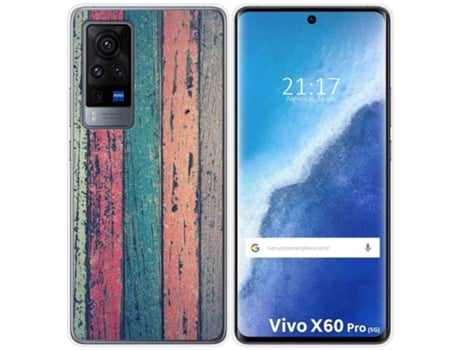 Carcasa Vivo X60 Pro 5G TUMUNDOSMARTPHONE Silicona Multicolor