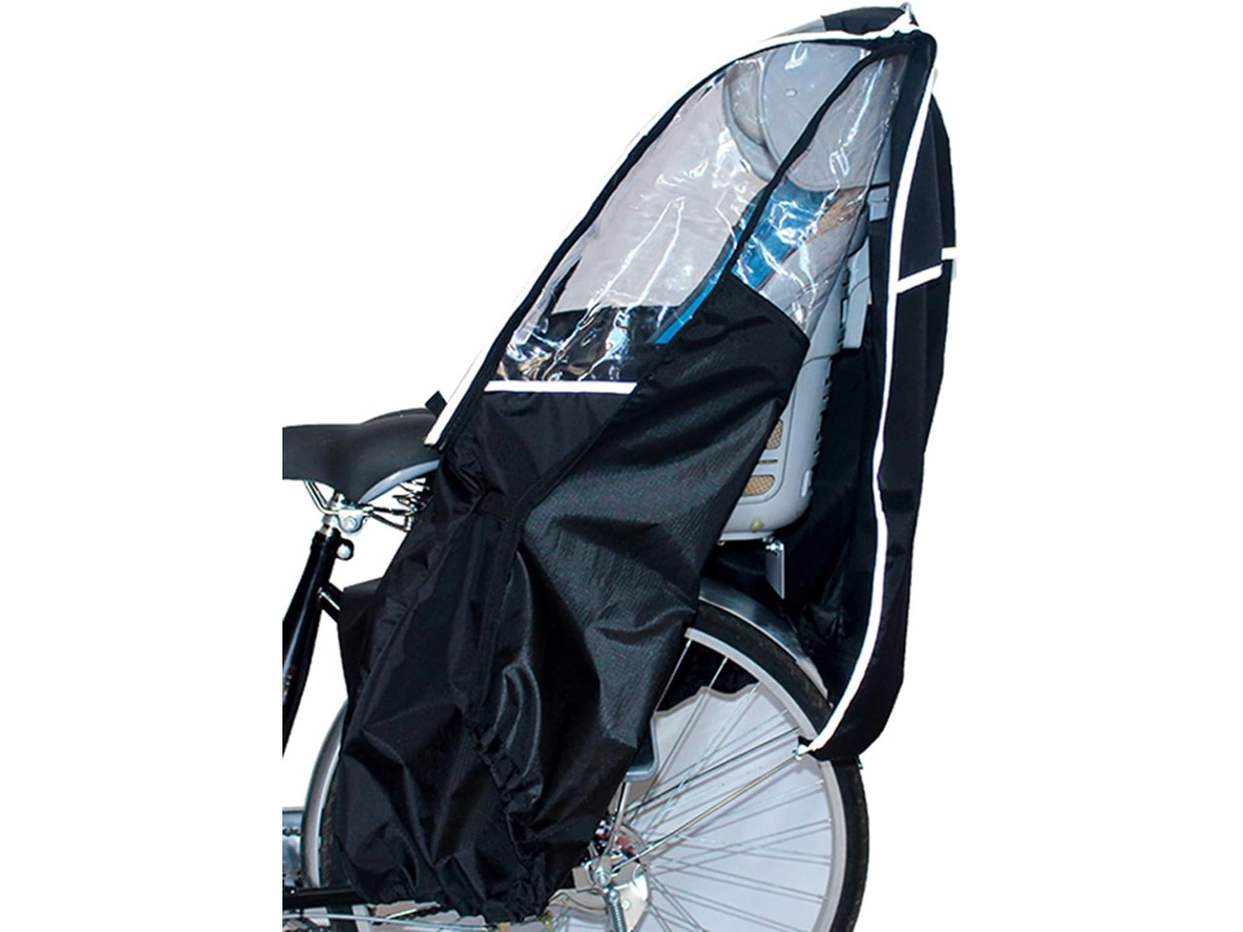 Funda de lluvia para asiento de bicicleta infantil con ventana transparente, Gokoco Protection