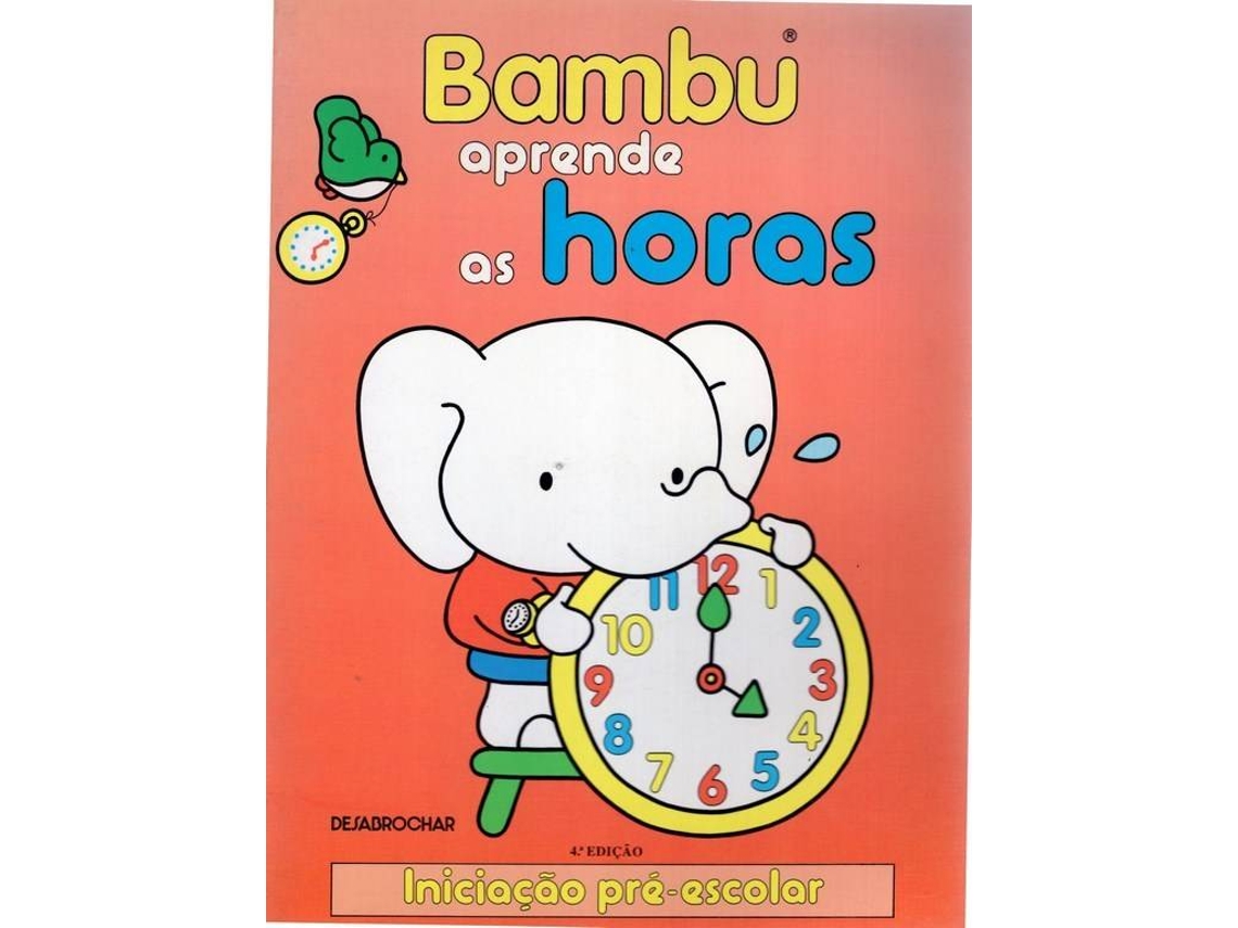Libro Bambu Aprende as Horas (Portugués)