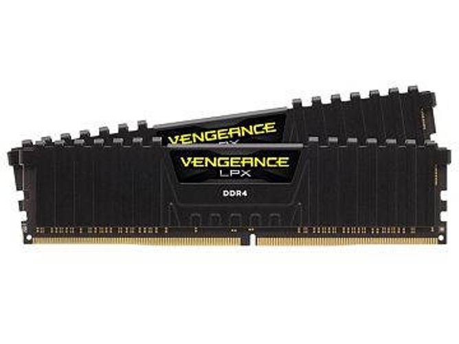 Memoria RAM DDR4 CORSAIR CMK16GX4M2Z3200C16 (2 x 8 GB - 3200 MHz - CL 16 - Negro)