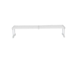 Estantería apilable expandible con capacidad de carga de 121 lb, divisor de almacenamiento para armario, longitud de 87-108 cm (34,3-42,5 pulgadas)