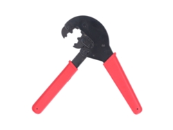 Herramienta De Crimpado De Cable Coaxial De 9 Pulgadas Con Matriz Hexagonal Precisa Para F 59, Fabricada En Acero Al Carbono Y Aleación Duraderos, Portátil.