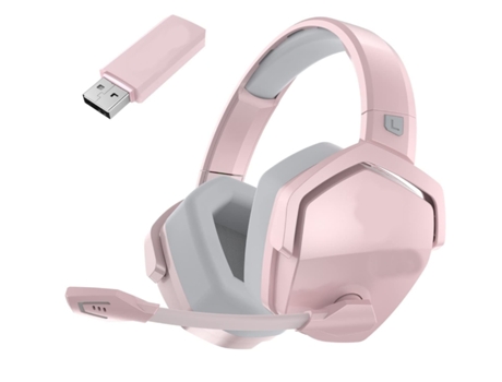 Auriculares para juegos para Ps5 Ps4 Pc Auriculares con ruido sobre juegos con micrófono 2 4Ghz Modo con cable de latencia ultrabaja para Xbox One ...