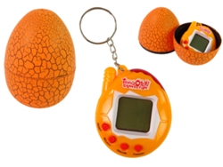 Huevo electrónico de mascota Tamagotchi naranja B.active